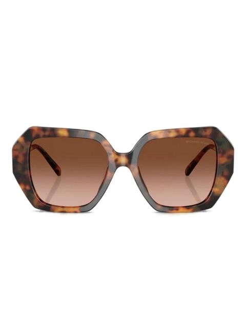 Michael Kors geometric-frame sunglasses - Brown - zdjęcie produktu nr 1