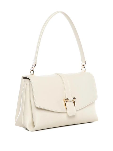 Ferragamo logo-buckle shoulder bag - White - zdjęcie produktu nr 2