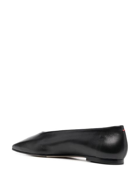 Aeyde Betty pointed ballerina shoes - Black - zdjęcie produktu nr 2