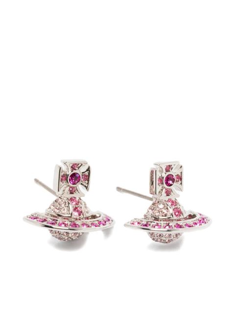 Vivienne Westwood orb crystal-embellished earrings - Silver