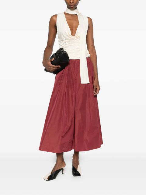 Weekend Max Mara pleated skirt - Red - zdjęcie produktu nr 2