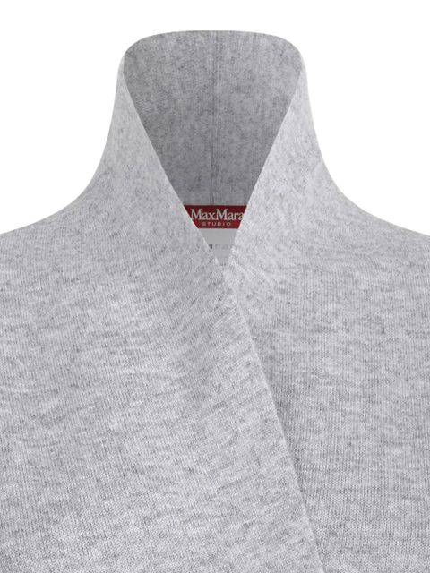 Max Mara belted cardigan - Grey