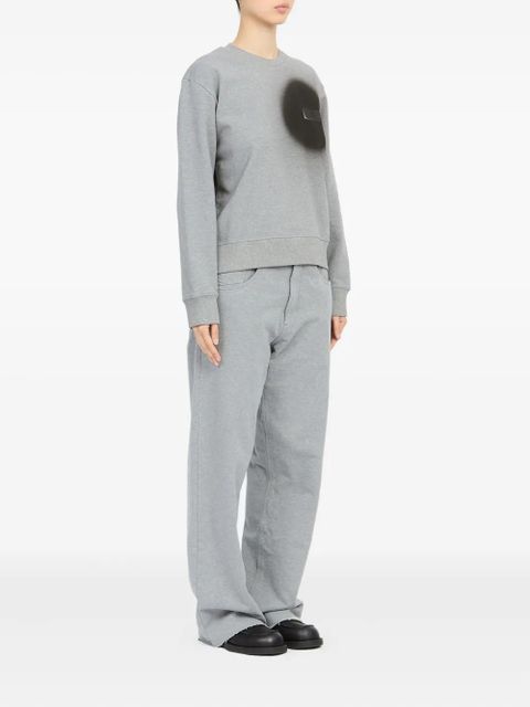 MM6 Maison Margiela long-sleeve sweatshirt - Grey