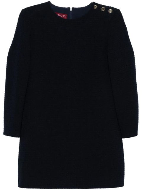 Gucci bouclé mini dress - Blue - zdjęcie produktu nr 1