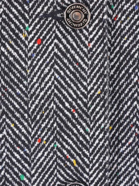 Givenchy herringbone jacket - Black
