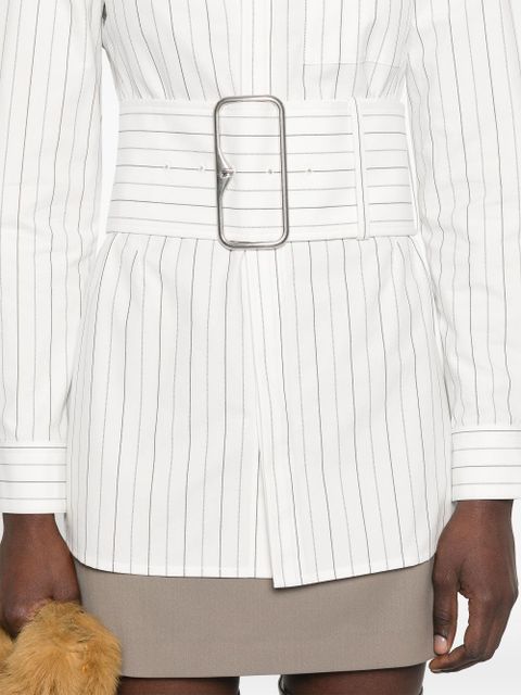 Burberry striped cotton shirt - White