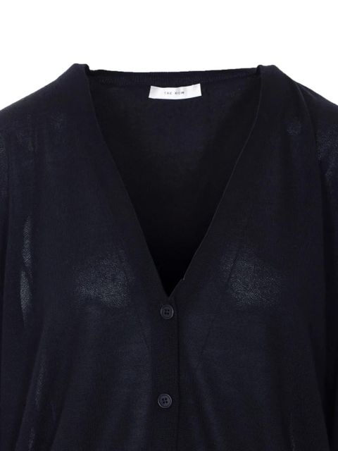 The Row Nilas cashmere cardigan - Black