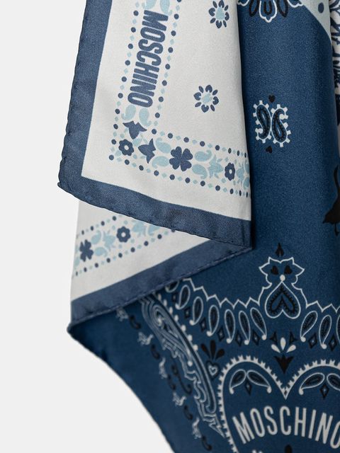 Moschino chusta jedwabna - zdjęcie produktu nr 2