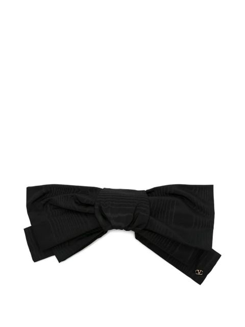 Valentino Garavani bow hair accessory - Black - zdjęcie produktu nr 1