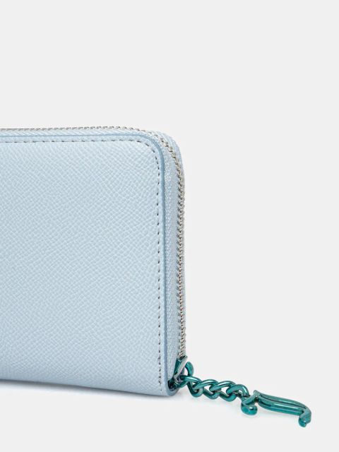 Juicy Couture portfel damski kolor niebieski WIJJM5341WVP