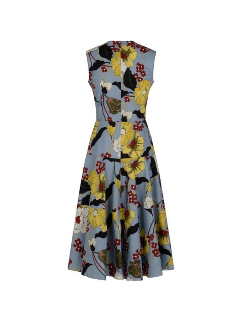 Marni floral sleeveless dress - Blue - zdjęcie produktu nr 2
