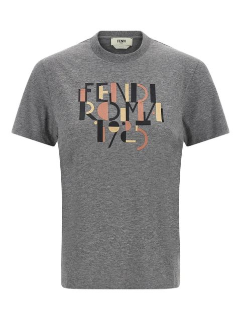 FENDI Roma 1925 T-shirt - Grey - zdjęcie produktu nr 1