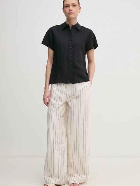 Pepe Jeans spodnie lniane HERLY - zdjęcie produktu nr 1