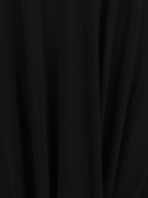 LOEWE draped asymmetric dress - Black