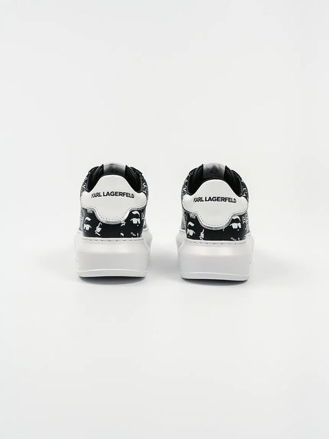 Karl Lagerfeld sneakersy skórzane KAPRI damskie kolor czarny KL62512T