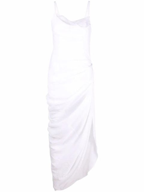 Jacquemus La Robe Saudade Longue dress - White - zdjęcie produktu nr 1