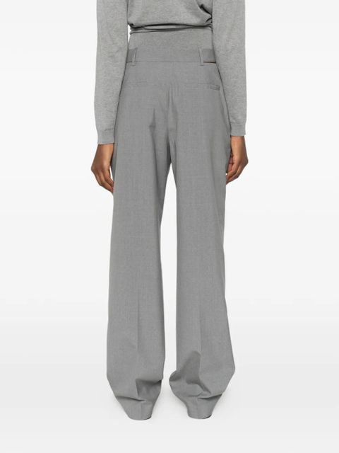 Jil Sander cut-out trousers - Grey