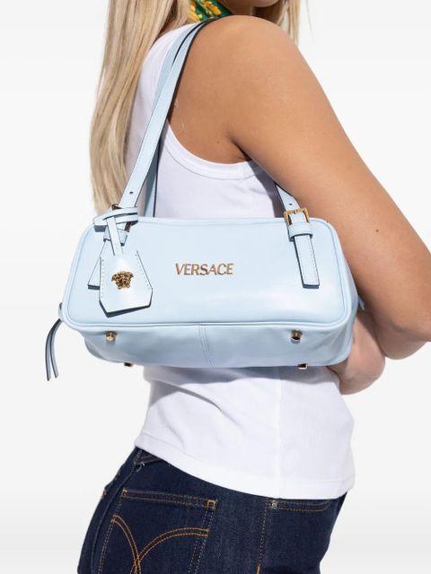Versace Versace Tag shoulder bag - Blue