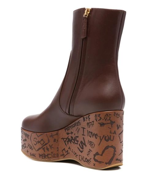 Chloé 80mm Maxime boots - Brown