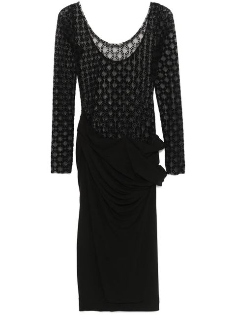 Givenchy 4G mesh dress - Black - zdjęcie produktu nr 1