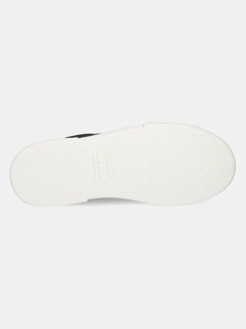 Tommy Jeans sneakersy FLATFORM CANVAS SNEAKER damskie kolor czarny EN0EN02792