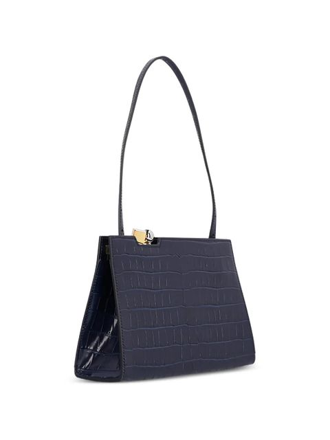 Jacquemus Le Salon croc-effect shoulder bag - Blue - zdjęcie produktu nr 2