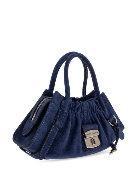 Marc Jacobs small Cristina ruched tote bag - Blue