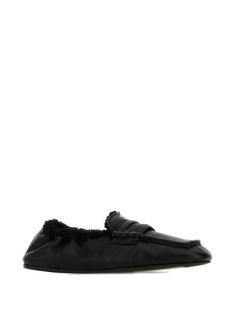 Miu Miu leather loafers - Black - zdjęcie produktu nr 2