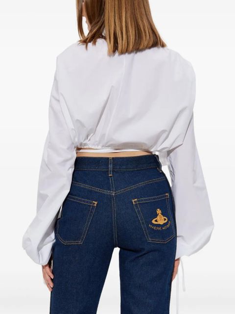 Blumarine cotton shirt - White - zdjęcie produktu nr 2