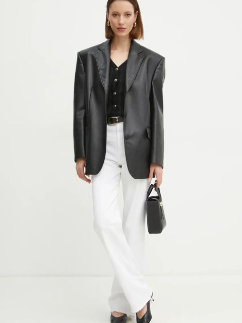 Guess sweter JOSIE damski kolor czarny lekki W5RR05 Z3KT0