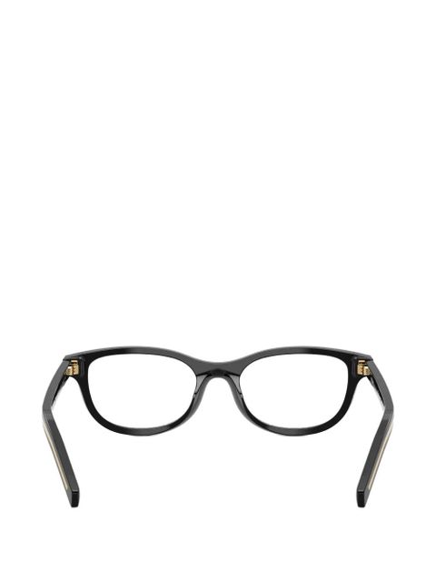 Prada Eyewear round-frame glasses - Black