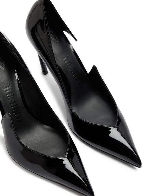 The Attico 95mm Mia heeled pumps - Black