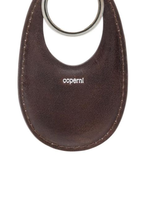 Coperni Swipe leather keychain - Brown - zdjęcie produktu nr 2
