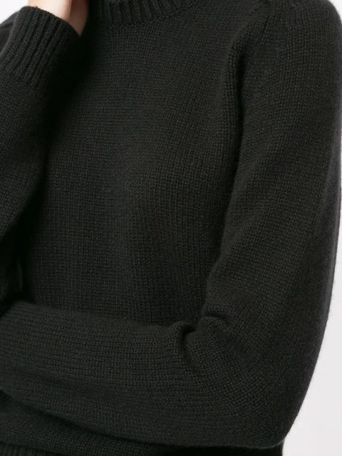Saint Laurent crew-neck cashmere sweater - Black