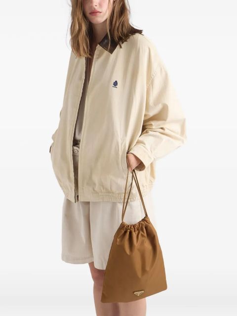 Prada Wish Re-Nylon pouch - Brown - zdjęcie produktu nr 2