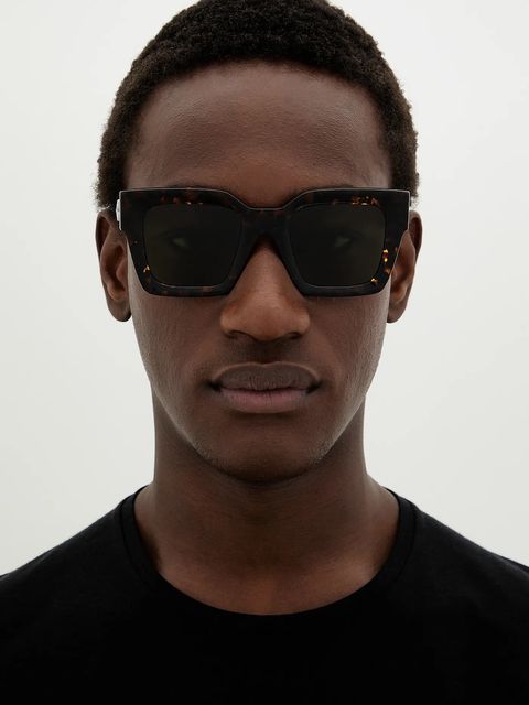 Off-White okulary przeciwsłoneczne kolor czarny OERI13I_506055