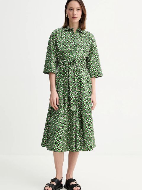 Weekend Max Mara sukienka bawełniana - zdjęcie produktu nr 1