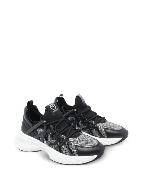 PINKO crystal-embellished sneakers - Black - zdjęcie produktu nr 2