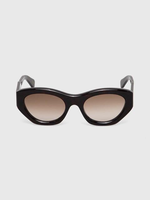 Chloé okulary przeciwsłoneczne damskie kolor brązowy CH0220S - zdjęcie produktu nr 2