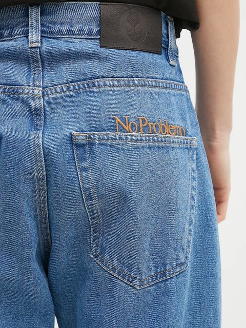 No Problemo jeansy bawełniane Bagi Jean