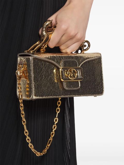 Lanvin Nano Pencil Cat mini bag - Gold - zdjęcie produktu nr 2