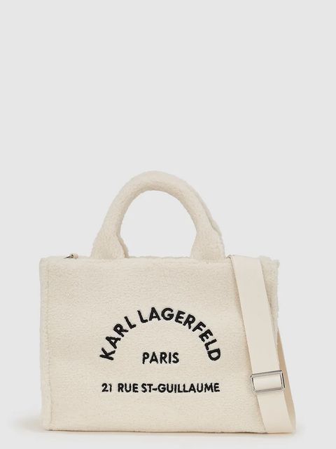 Karl Lagerfeld torebka K/RSG kolor beżowy A4W50013 - zdjęcie produktu nr 1