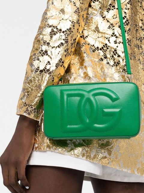 Dolce & Gabbana small DG Logo camera bag - Green