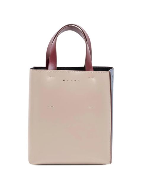 Marni mini Museo tote bag - Neutrals - zdjęcie produktu nr 1
