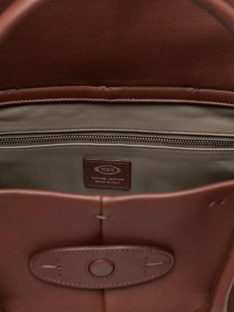 Tod's Di leather tote bag - Brown