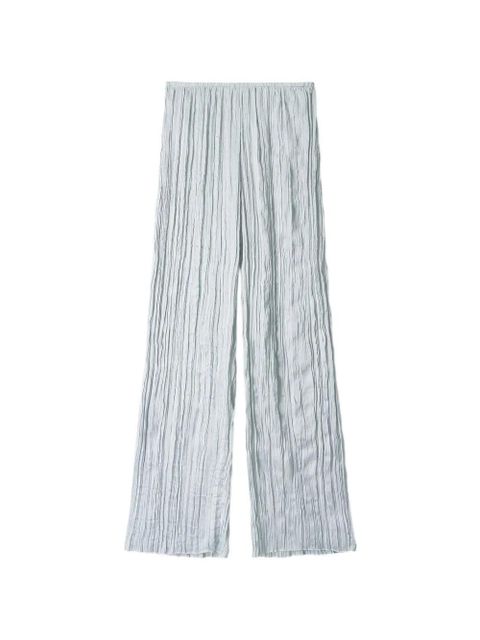 STAUD Nami pleated trousers - Silver - zdjęcie produktu nr 1