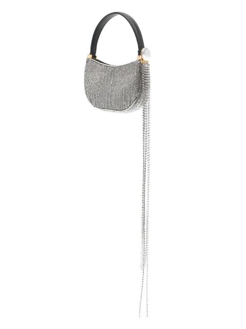 Magda Butrym micro Vesna embellished clutch bag - Silver