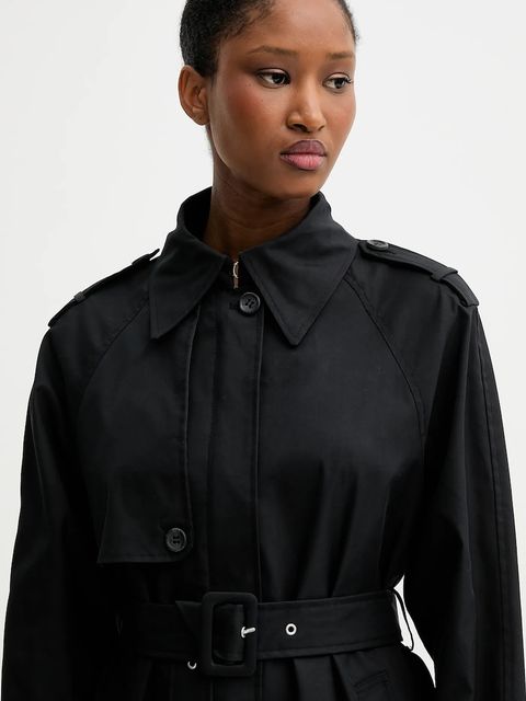 Guess kurtka RAPHAELLE damski kolor czarny przejściowa W5YL01 WHDF1