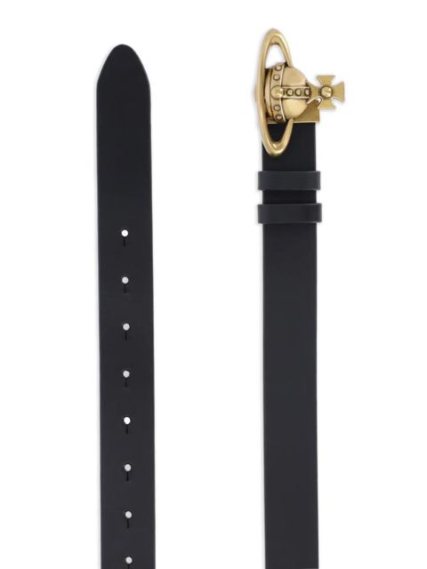 Vivienne Westwood orb-buckle belt - Black - zdjęcie produktu nr 2
