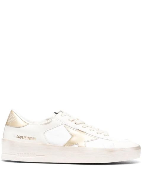 Golden Goose Stardan metallic-trim sneakers - White - zdjęcie produktu nr 1